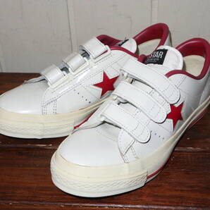 数回着用程度 1990年代 日本製 converse コンバース ONE STAR ワンスター ベルクロ 5.5 / 23.5 24 24.5 5 1/2 レディース