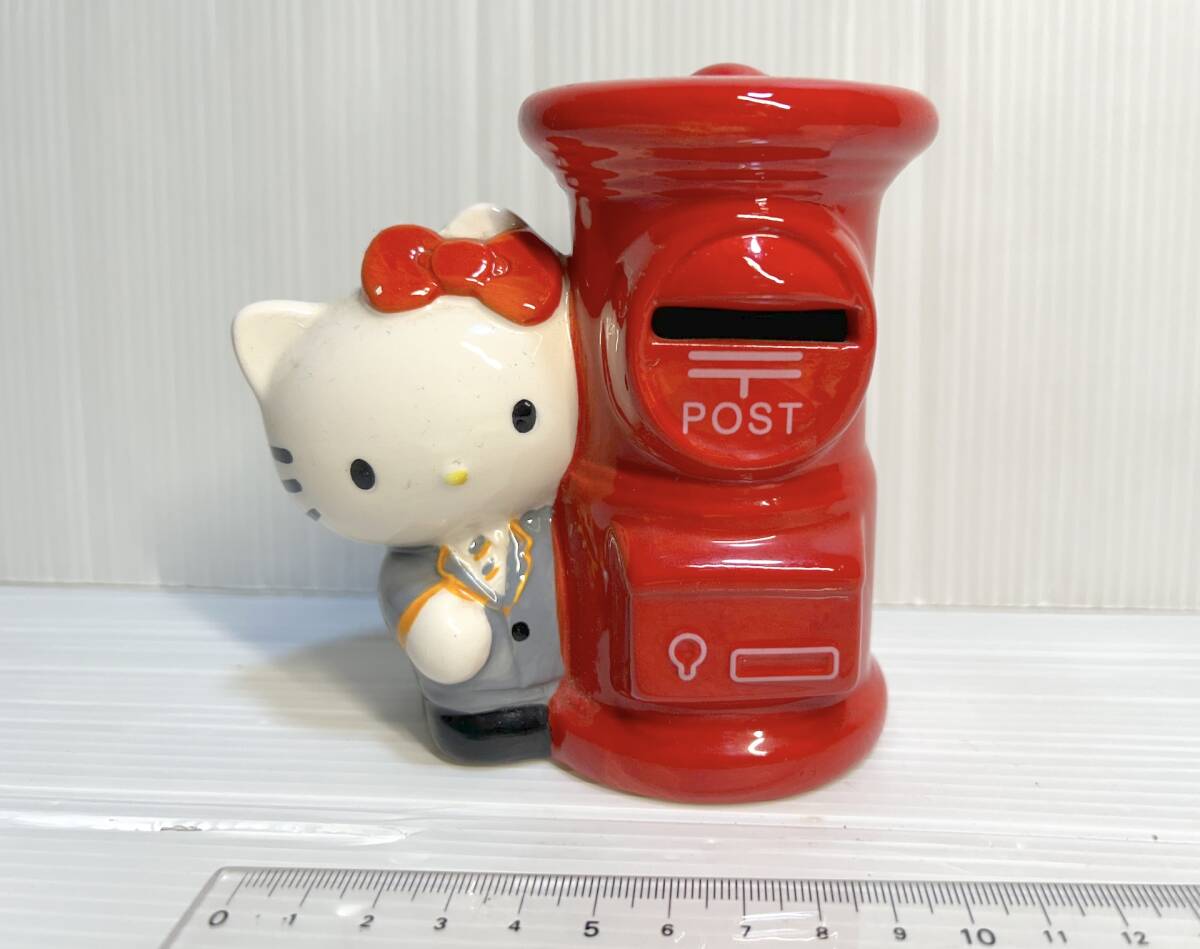 Yahoo!オークション - 本物 金属製 ハローキティ 郵便ポスト 赤