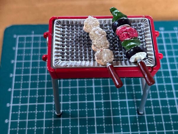 リーメント ぷちサンプルシリーズ なつやすみ バーベキューセット ミニチュア ドールハウス 難あり 送料無料
