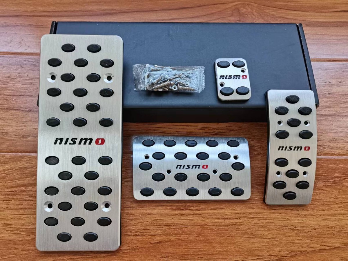 日産 NISMO ニスモ アルミペダルカバー ブレーキ＆アクセル