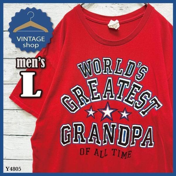 【GILDAN】ギルダン古着アメリカヴィンテージTシャツ半袖メンズLレッド
