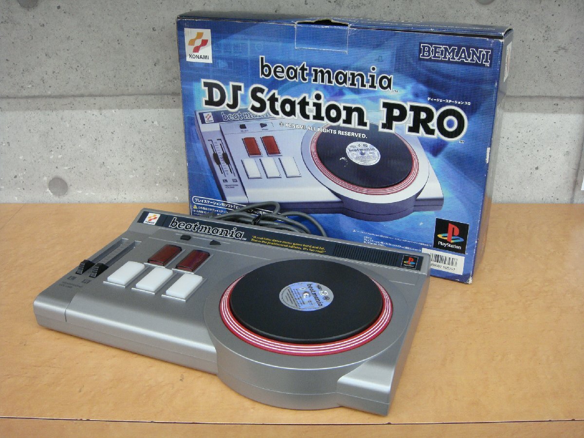 BeatMania Controler DJ Station Pro Sony Playstation 1