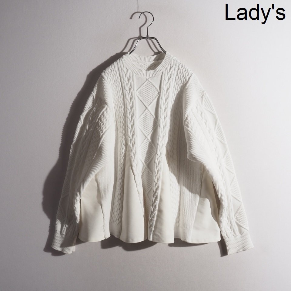 ADORE - アドーア 25SS ティアドロップホールニット セーター