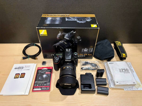 ニコン Nikon D750 + AF-Sズームレンズ AF-S NIKKOR 24-120mm f/4G ED VR セット