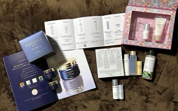 9,448円相当【未使用】アルビオン エクシア アンベアージュ クレンジングクリーム、アンフィネスなど10点セット
