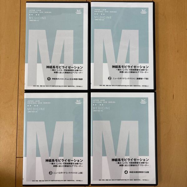 【DVD4枚組】神経系モビライゼーション 〜痛み・しびれ・可動域障害を治療する!病態に応じた積極的なアプローチ〜