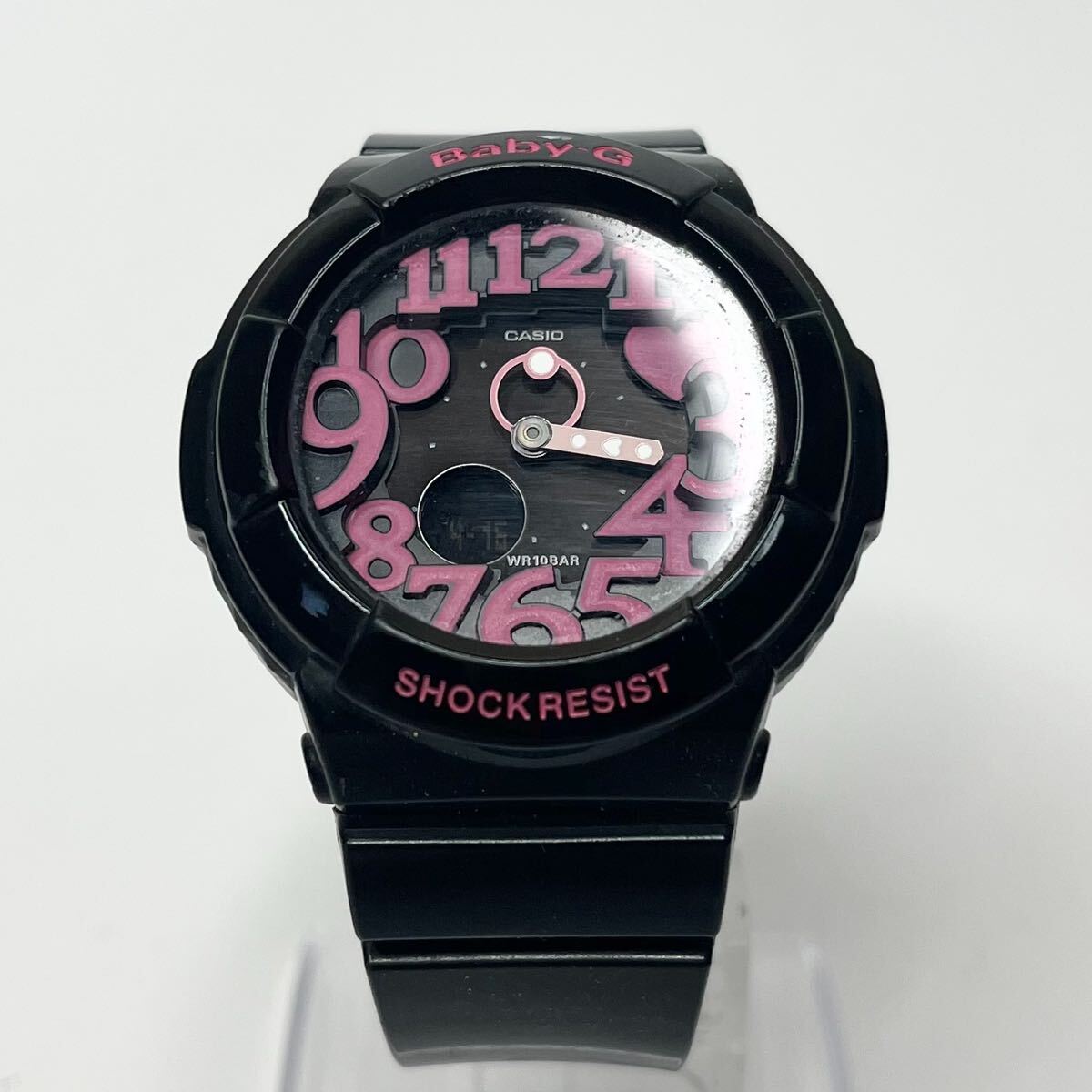 G-SHOCK ベビーG 結びつか 黒 ピンク