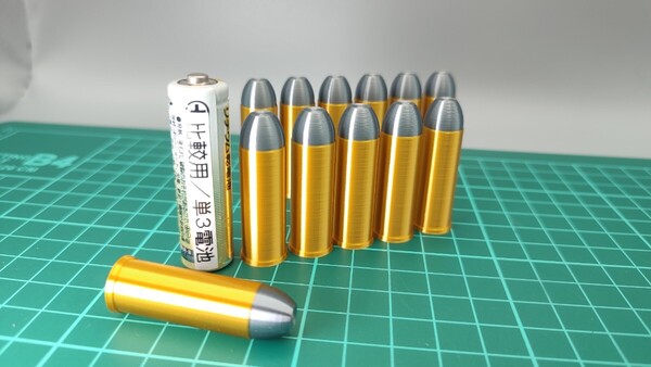 .45 COLT ソフトポイント弾風 ダミーカート 12個セット【送料無料】(検) .45コルト .45ロングコルト .45 long colt SAA 3