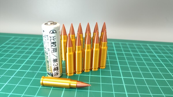 5.7x28mm / SS190 弾風 ダミーカート 12個セット【送料無料】(検) P90 PS90 FN Five-seveN の撮影にいかが 4