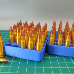 4.6x30mm 弾風 ダミーカート 50個セット【送料無料/トレイおまけ付】(検) H&K MP7 P46 の撮影に ヘッケラー&コッホ