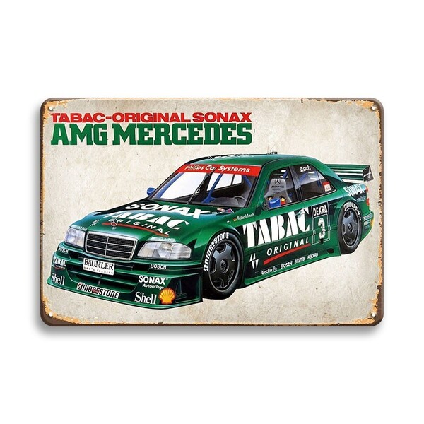 大型サイズ 60cm×40cm ★★AMG★★ マニアックなバイク・車 関連看板多数あり★大型看板専門店★ガレージ