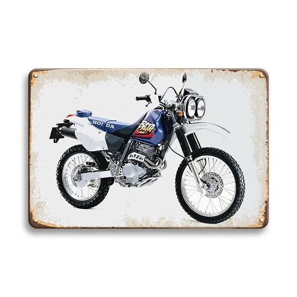 大型サイズ 60cm×40cm ★★HONDA★★ マニアックなバイク・車 関連看板多数あり★大型看板専門店★ガレージ