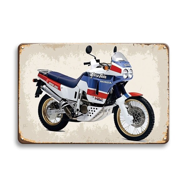 大型サイズ 60cm×40cm ★★HONDA HRC★★ マニアックなバイク・車 関連看板多数あり★大型看板専門店★ガレージ