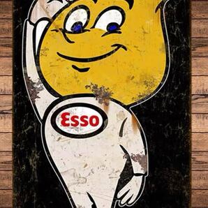 60cm!! エッソボーイ■大型メタル看板■アメリカン・ガレージ■新品