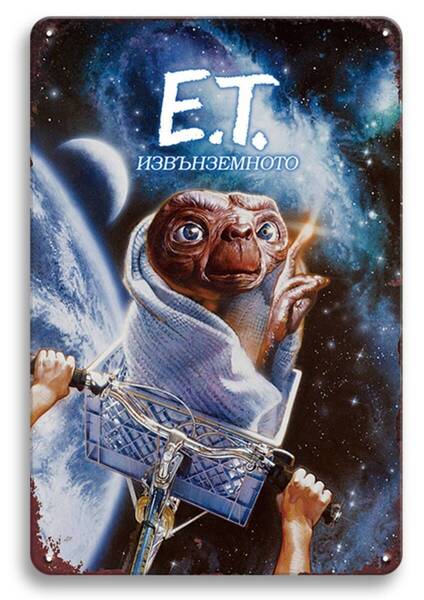 BIGサイズ!!60cm×40cm★★E.T★★大型看板専門店★メタル看板が大量★新品