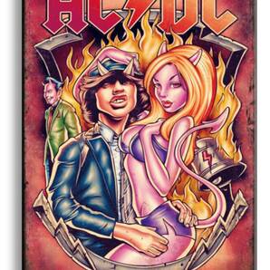 BIGサイズ!! 60cm×40cm ★★ROCKシリーズ!! AC / DC★★ 大型看板 専門店