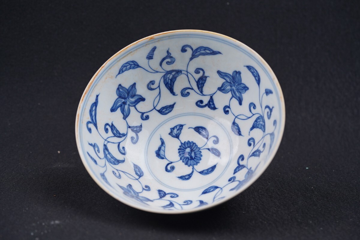 ♥古伊万里 茶碗 桐箱付き 茶道具 骨董 古玩