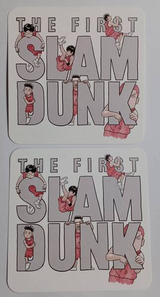 THE FIRST SLAM DUNK 映画スラムダンク 入場者特典 描き下ろし コースター 2枚セット 送料無料追跡有 非売品 来場者特典
