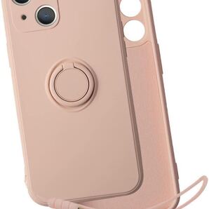 28) iphone 14 plusケース リング付き iPhone14 plus シリコン ストラップ iphone14 plus シリコンケース