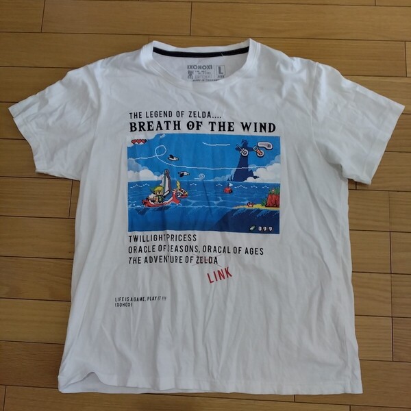 ゼルダの伝説 Tシャツ! 【IXOHOXI】レトロゲーム マップ