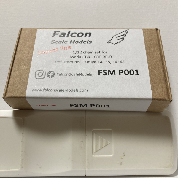 Falcon Scale Models FSM P001: タミヤ 1/12 ホンダCBR 1000 RR-R用 チェーンセットFSMP001(3Dプリンター製)
