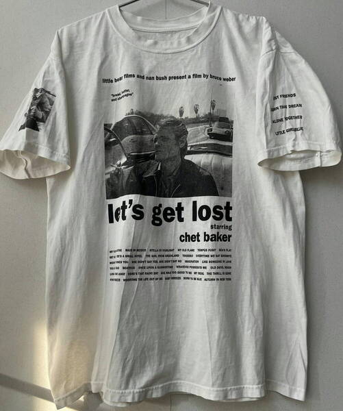 Bruce Weber let's get lost フォトTシャツ ブルースウェーバー ブルースウェバー