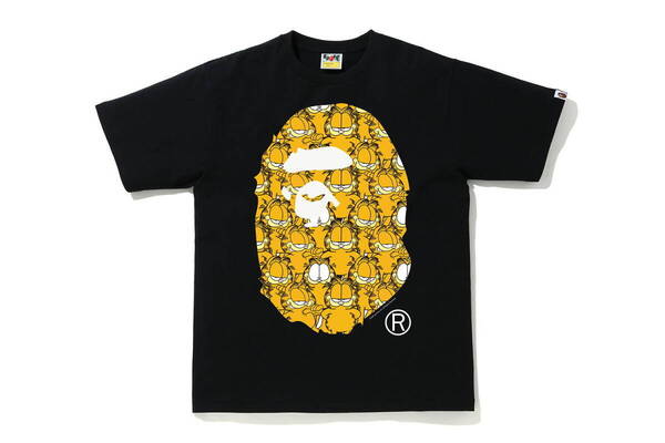 新品 デッドストック ア ベイシング エイプ BAPE GARFIELD ガーフィールド Tシャツ XL