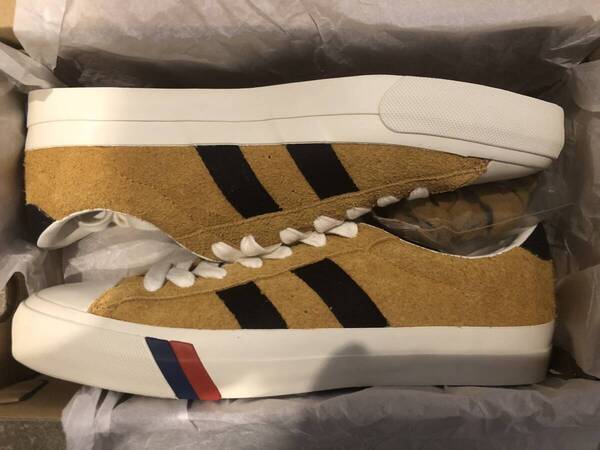 新品デッドストック US10H 28.5cm PRO-Keds ロイヤルプラス マスタード