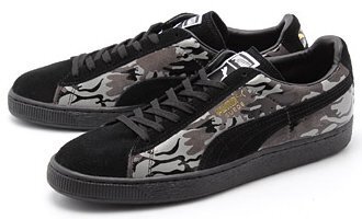 新品デッドストック プーマ 28cm PUMA スウェード カモ 356620-01