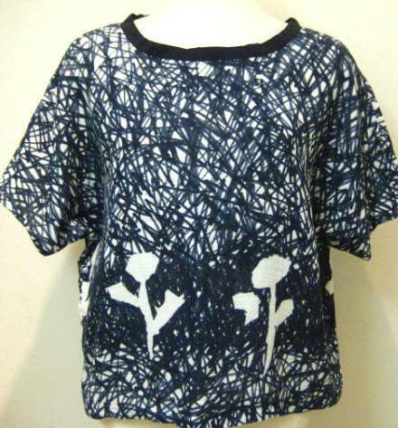 ミナペルホネン mina perhonen wind dance 半袖プルオーバー 36トップス カットソー Tシャツ