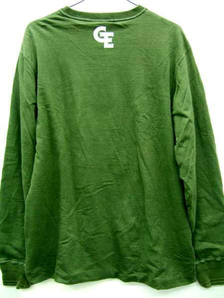 90S アーカイブ グッドイナフ リバーシブル ワッフル サーマル ヘンリーネック ロングTシャツ ロンT