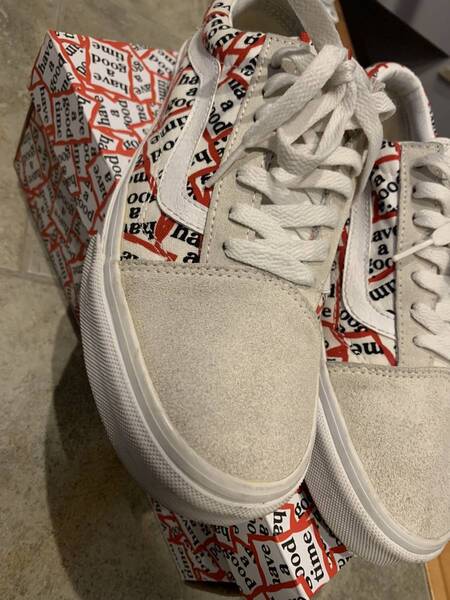 箱付 美品 VANS バンズ Old Skool オールドスクール have a good time 26.5cm