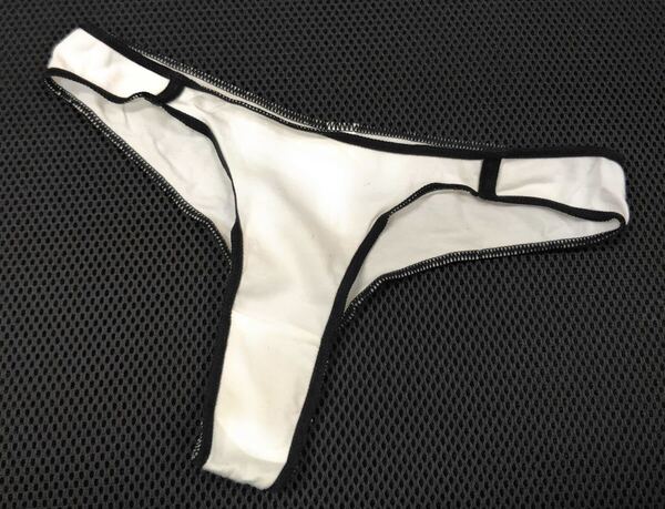 ラスト陸上競技用ハイレグT フロントアンダーショーツタンガ XL ホワイト