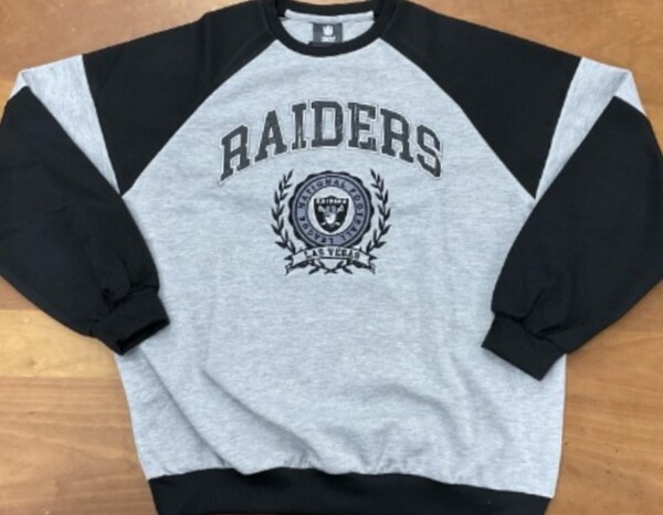 即決 NFL ラスベガス・レイダース レディーストレーナー【M】新品タグ付き Las Vegas Raiders スウェット