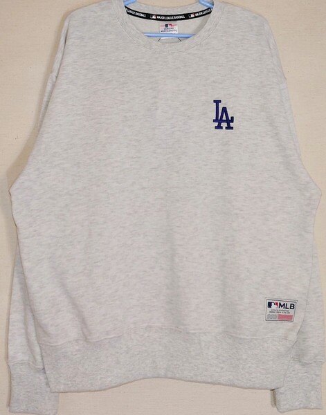 即決 MLB ロサンゼルス・ドジャース メンズ裏毛トレーナー【M】新品タグ付き 大谷翔平 山本由伸 佐々木朗希 スウェット