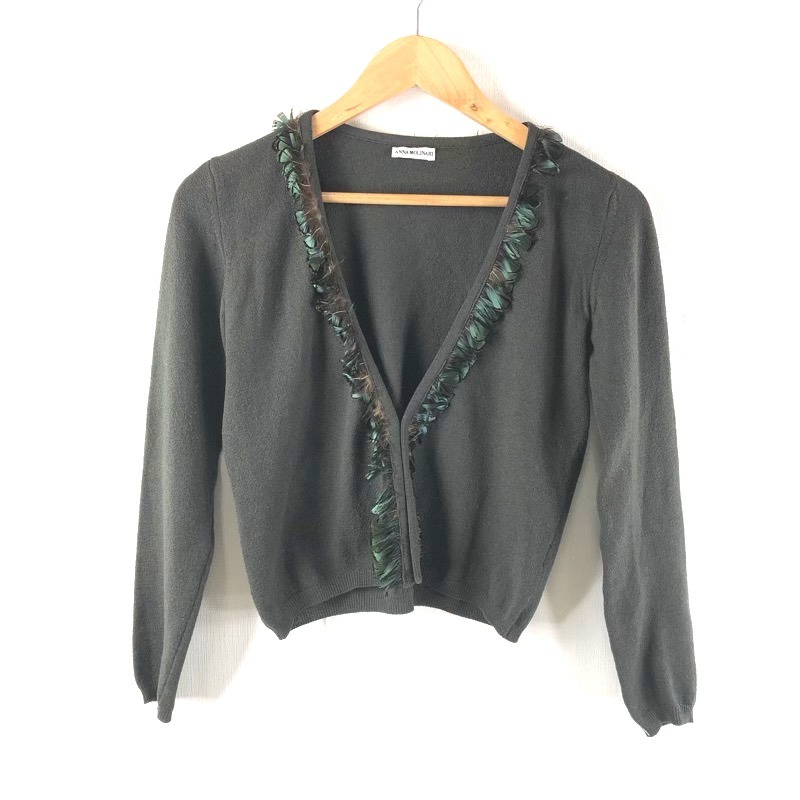 Anna Molinari アンナモリナーリ　シルク　カーディガン　ニット　XL 楽天市場】アンナモリナーリ カーディガンの通販