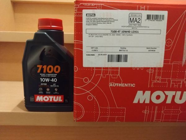 モチュール MOTUL 7100 4T MA2 10W40 1L 12本 12缶 1ケース 正規品