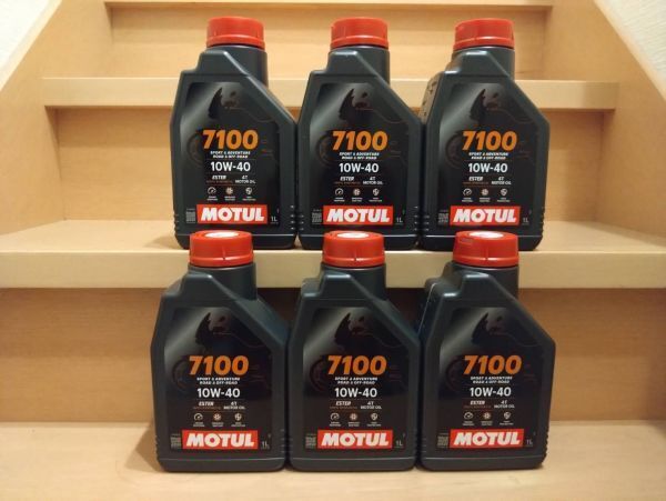 モチュール MOTUL 7100 4T MA2 10W40 1L 6缶 6本 正規品