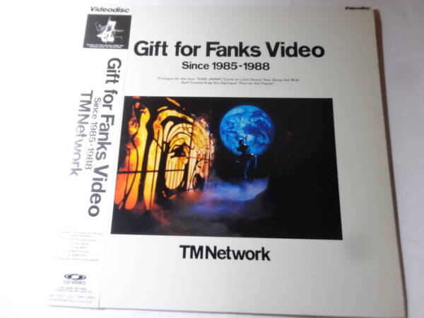 LD TM NETWORK「Gift For Fanks Video Since 1985-1988」 <レーザーディスク>