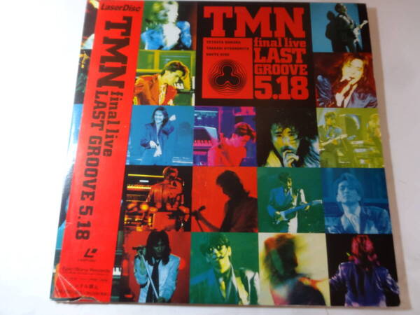 2LD TMN「final live LAST GROOVE 5.18」TM NETWORK、2枚組<レーザーディスク>