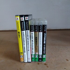 ★まとめ売り★ PS2 PS3 ドラクエ5 龍が如く テイルズオブデスティニー2 ジョジョの奇妙な冒険 戦国無双4 キングダムハーツ グレイセスエフ