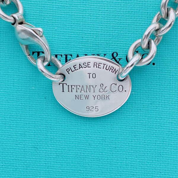 Tiffany & Co. ネックレス チョーカー オーバル リターントゥ