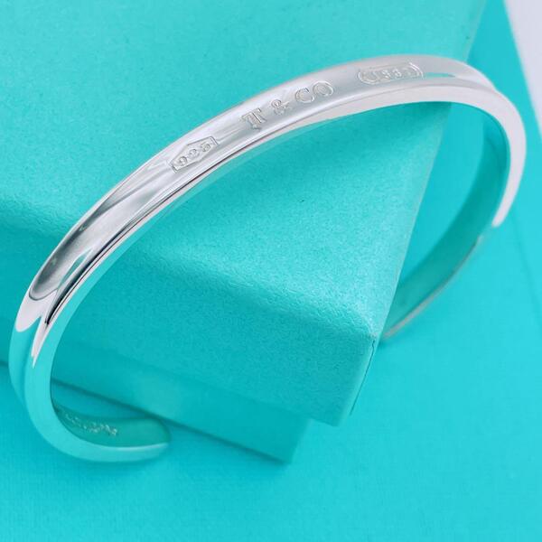 Tiffany & Co. ブレスレット バングル カフ ナロー 1837