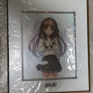 Memories Off Historia 桧月彩花 ささきむつみ複製原画 キャンバスアート 紐無/超限定版特典 メモリーズオフ ヒストリア メモオフ 即決設定