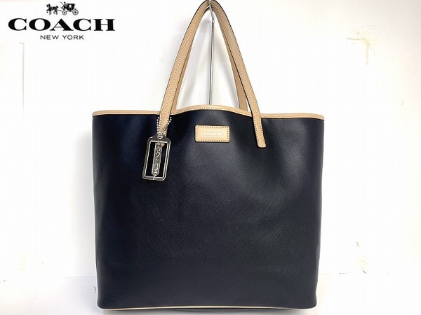 美品★送料無料★ コーチ COACH パーク メトロ レザー トートバッグ ビジネストート 肩掛け可能 ブラック