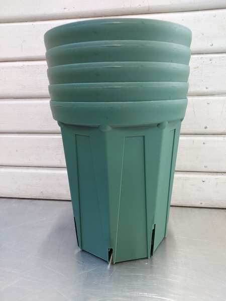 送料無料★植物の根張りが違う!スリット鉢CSM-180L(ロングタイプ) 6号 5P a