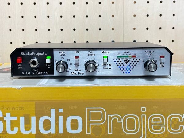 【送料無料】Studio projects VTB1 チューブマイクプリアンプ 真空管