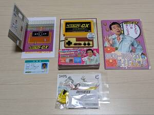 【FC限定版】『ゲームセンターCX DVD-BOX21』/スタッフ直筆メッセージ入り有野課長デザイン年賀状/ガイドブック/早期&初回特典/美品