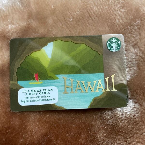 送料無料 海外 スターバックス 地域限定 カード PIN未削り 廃盤 ハワイ 限定 残0 スタバ STARBUCKS CARD コレクション HAWAII