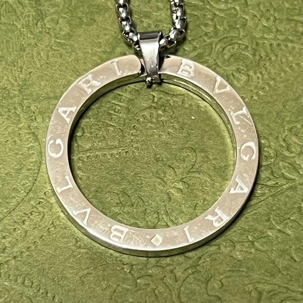 BVLGARI ビーゼロワン リングロゴ ネックレス 026228